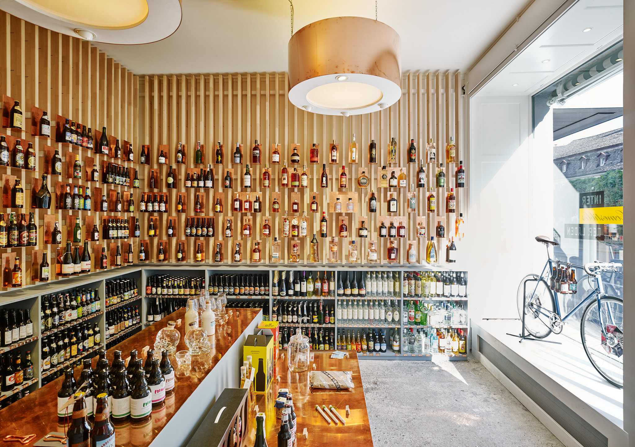 Intercomestibles Beer + drinks Shop, Zurich  I  Interior by Refurnished  /  Roland Jaggi + Friedrich Wilhelm Graf